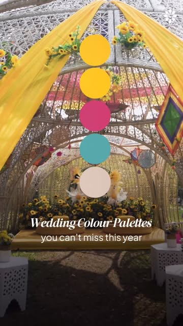 Recently executed wedding - Colour set